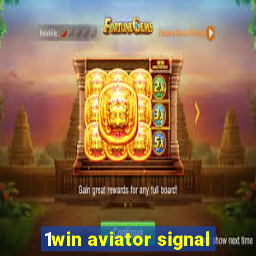 1win aviator signal